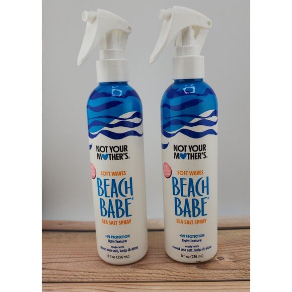 Lot Of 2 Not Your Mother's Soft Wave Beach Babe Sea Salt Spray 8 Fl Oz NEW - Picture 1 of 2